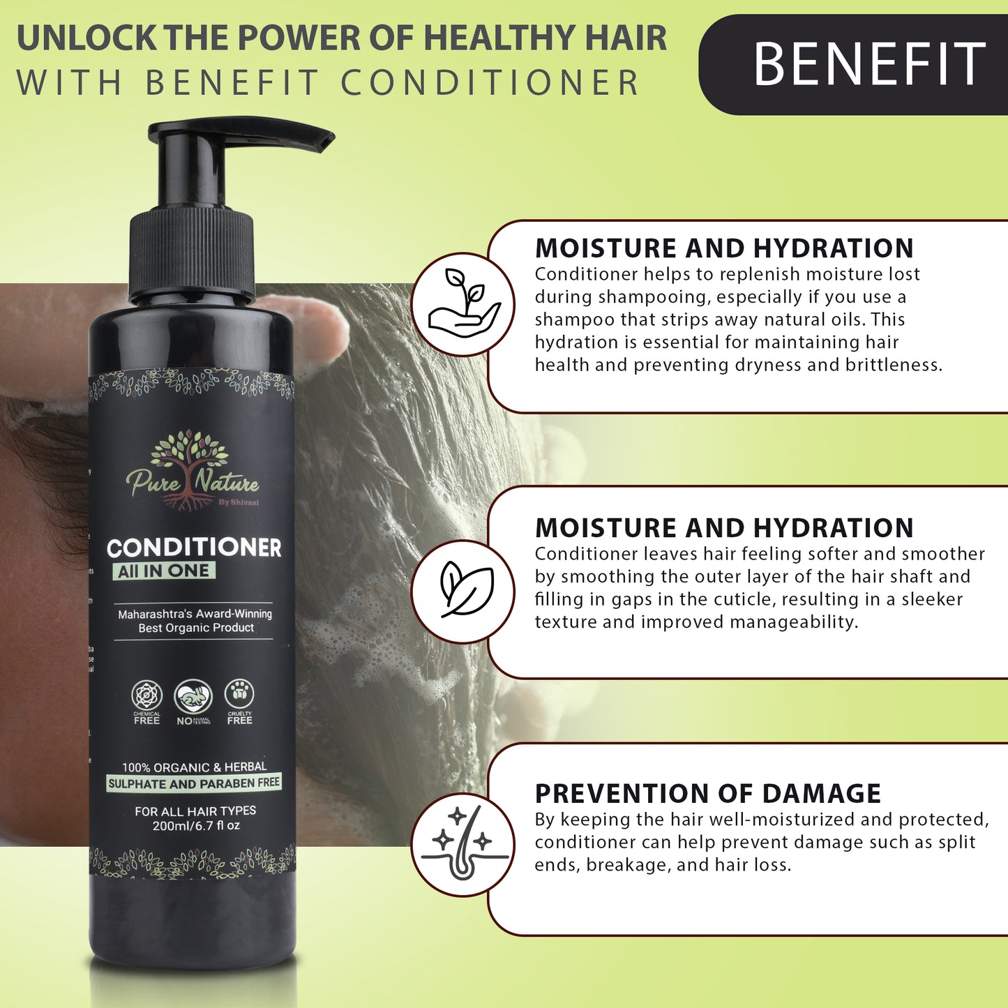 Pure Nature Conditioner All in One - 200 ml