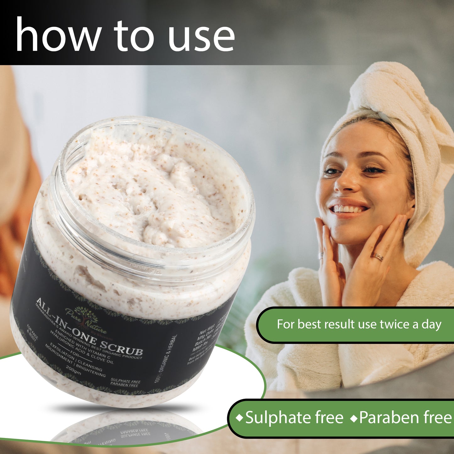 Pure Nature All-In-One Scrub