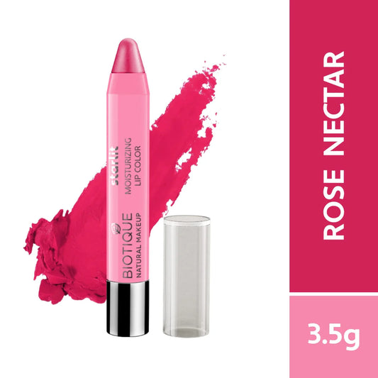 Natural Makeup Starlit Moisturising Lipstick - Rose Nectar, Red