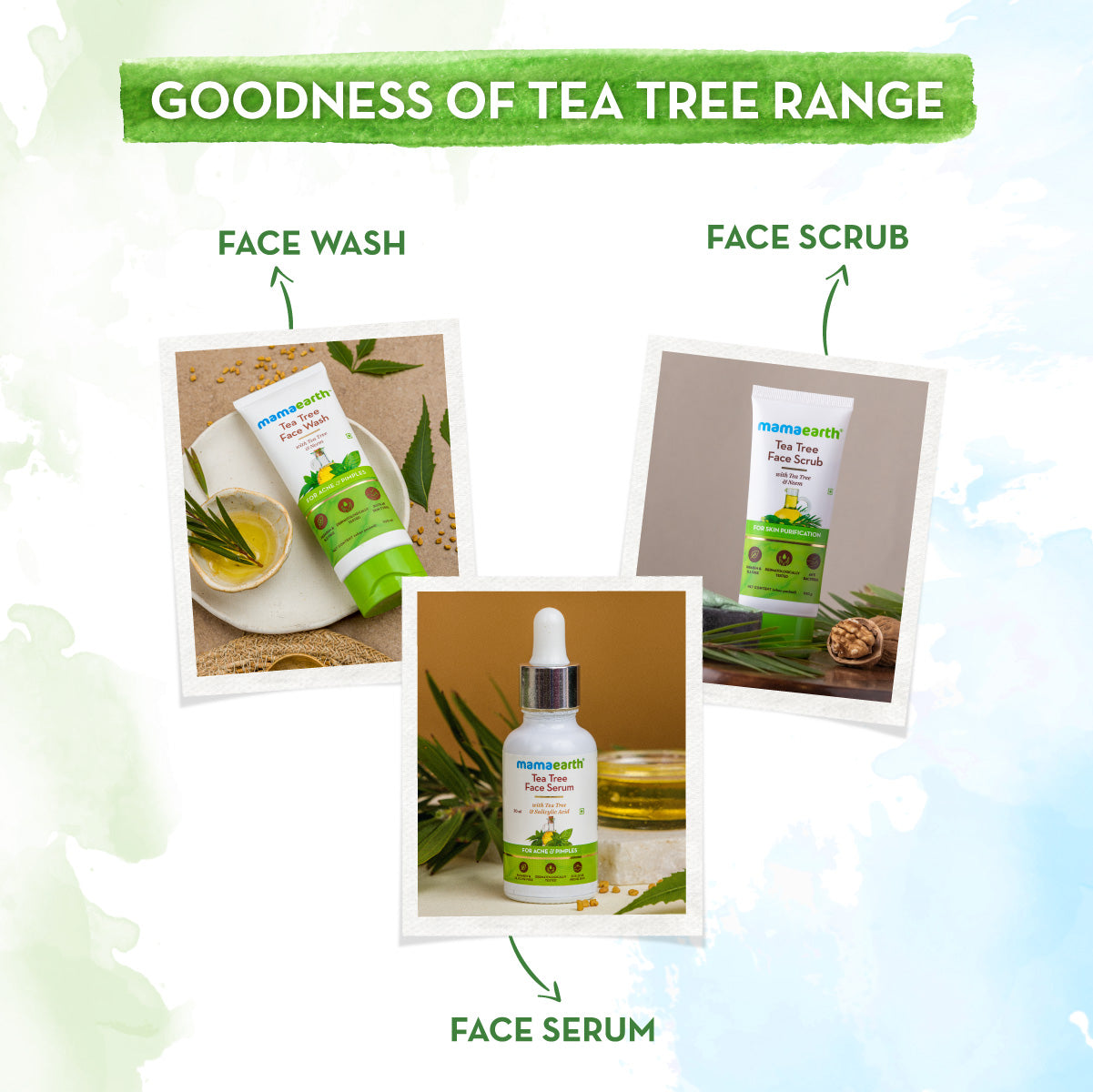 Tea Tree Facewash for acne and pimples - 100ml | Controls Acne & Pimples | Removes Excess Oil