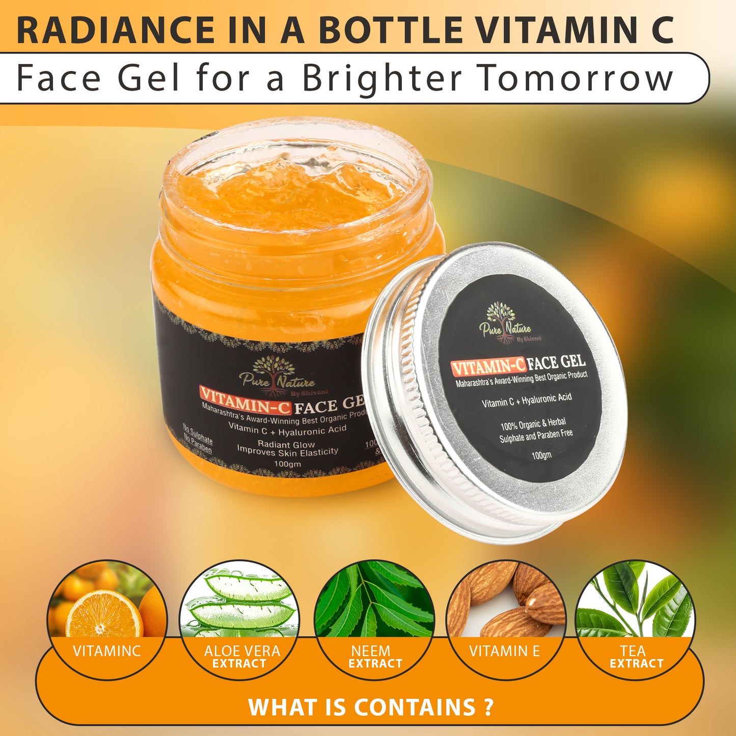 Pure Nature Vitamin-C Face Gel