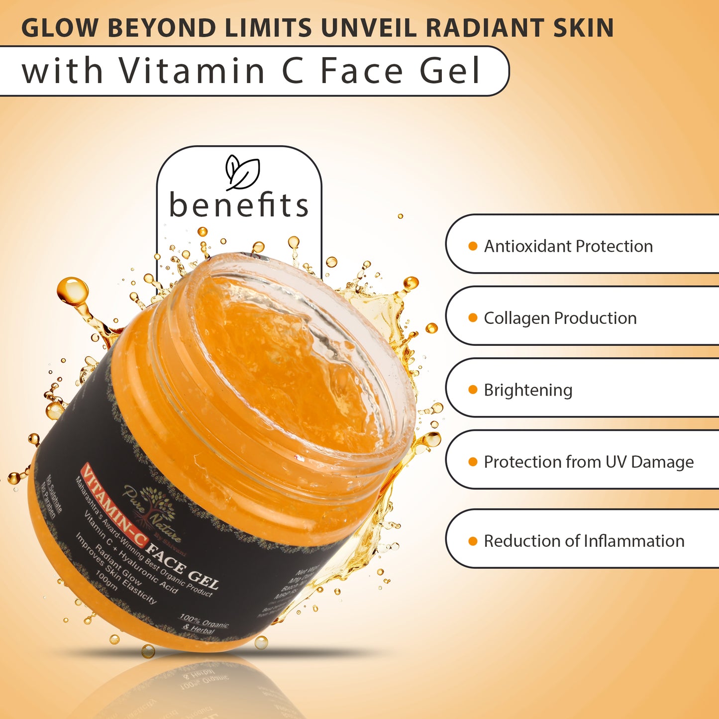 Pure Nature Vitamin-C Face Gel