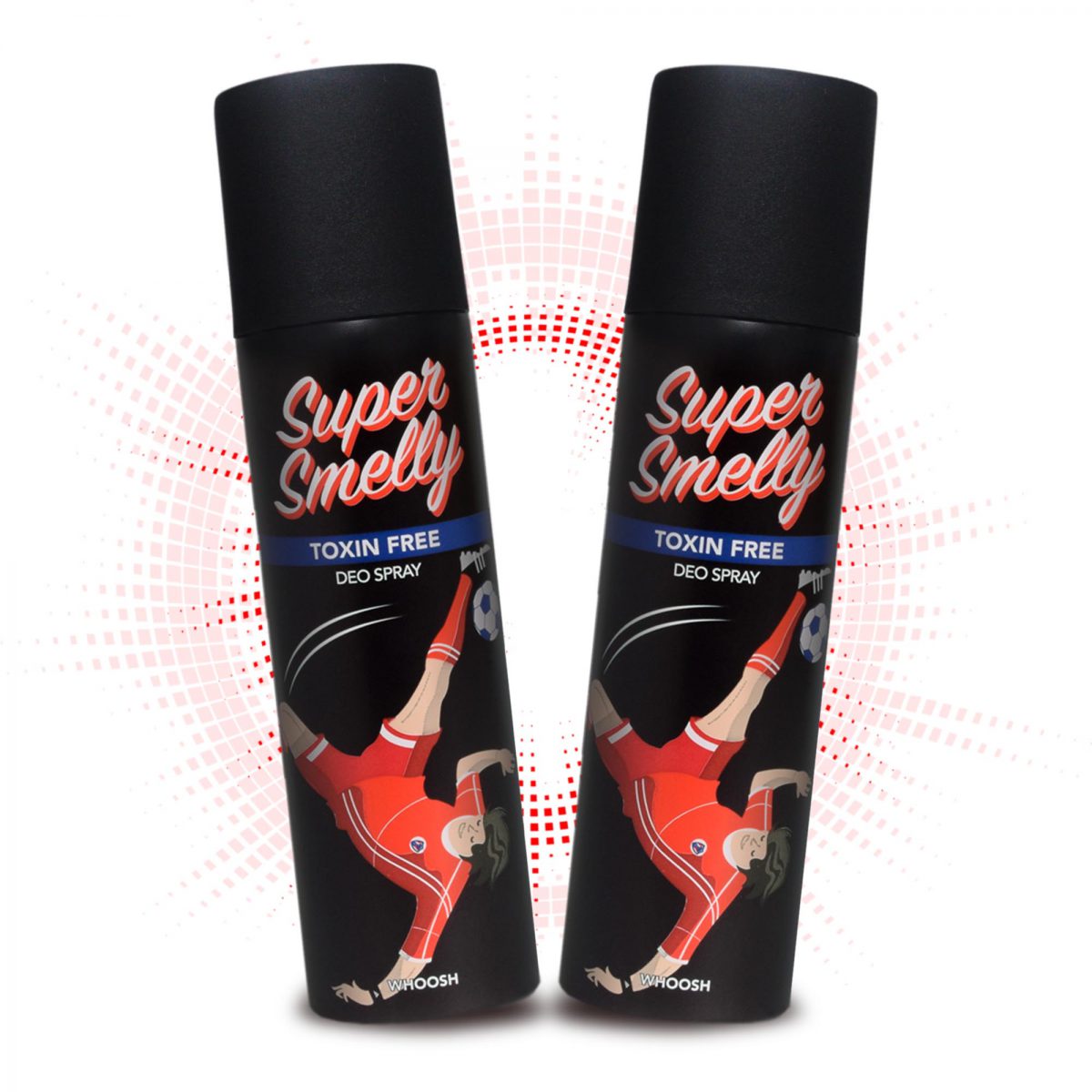 Whoosh Natural Long Lasting Deodorant Spray
