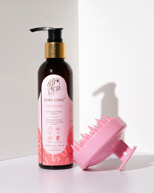 UNTANGLED - SHAMPOO WITH COCONUT AND LAVENDER | 100% SULPHATE FREE | ALL HAIR TYPES - 200ML