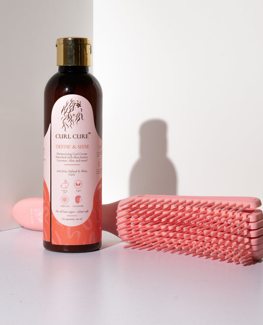 DEFINE AND SHINE - CURL CREAM WITH SHEA BUTTER & ALOE VERA -200ML