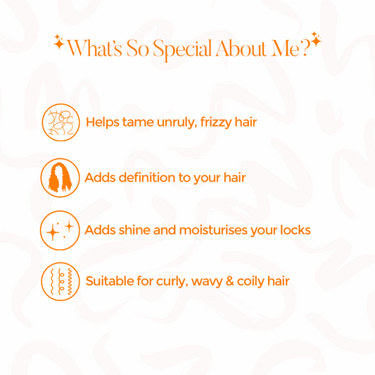 DEFINE AND SHINE - CURL CREAM WITH SHEA BUTTER & ALOE VERA -200ML