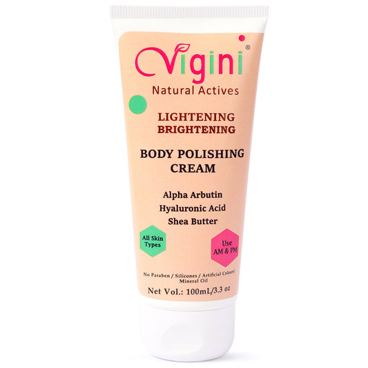 Lightening Brightening Body polishing cream with SPF30 -100gm