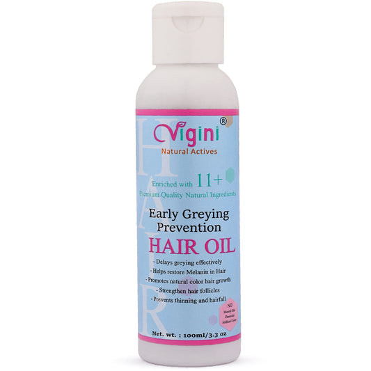 Early Greying Prevention Hair Oil