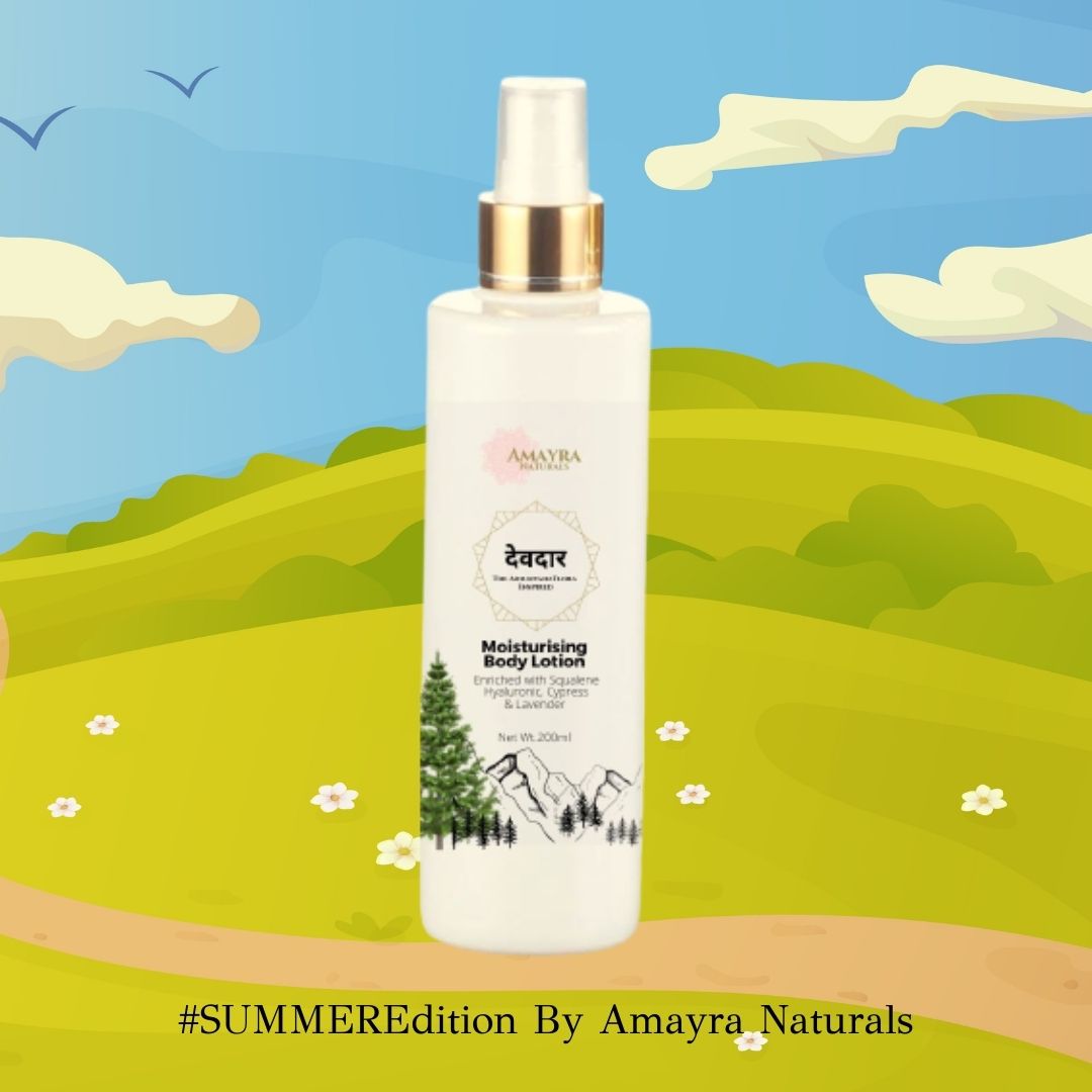 Deodar Moisturising Body Lotion – Squalene & Kokum