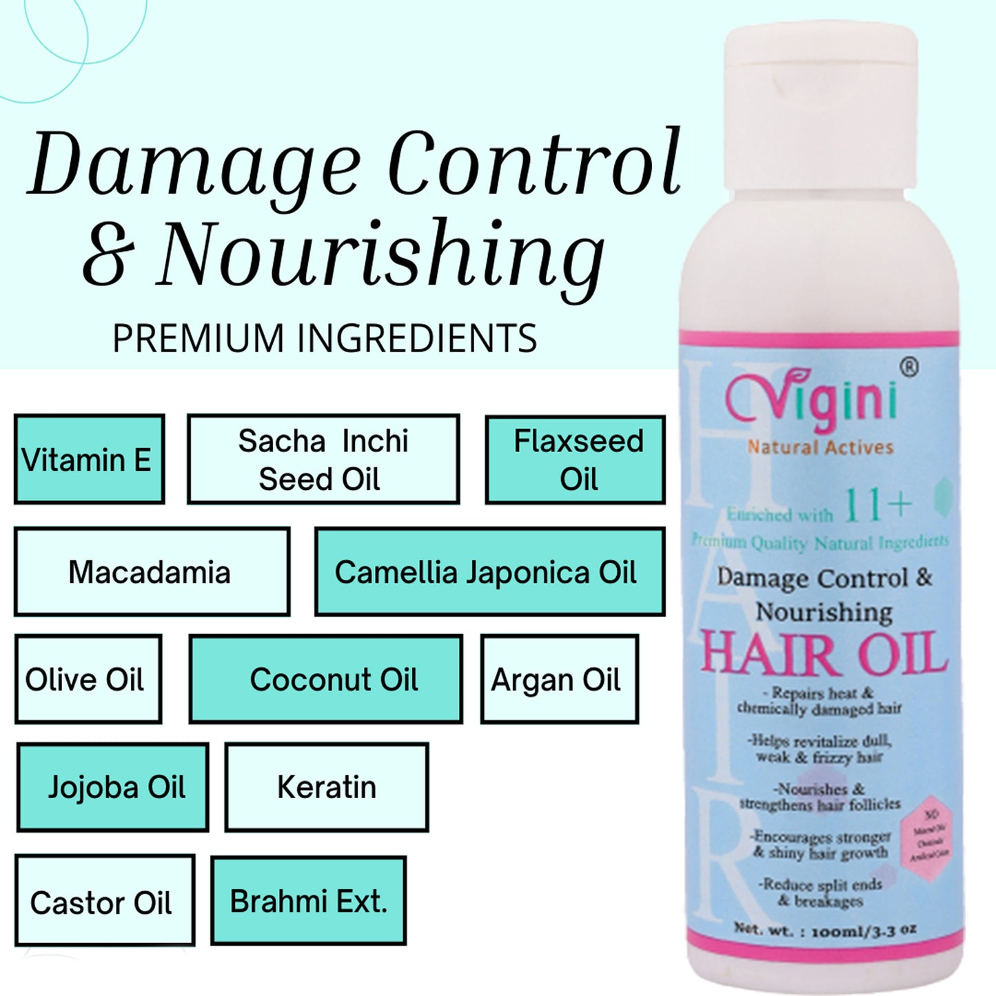 Damage Control & Nourishing Hair Oil