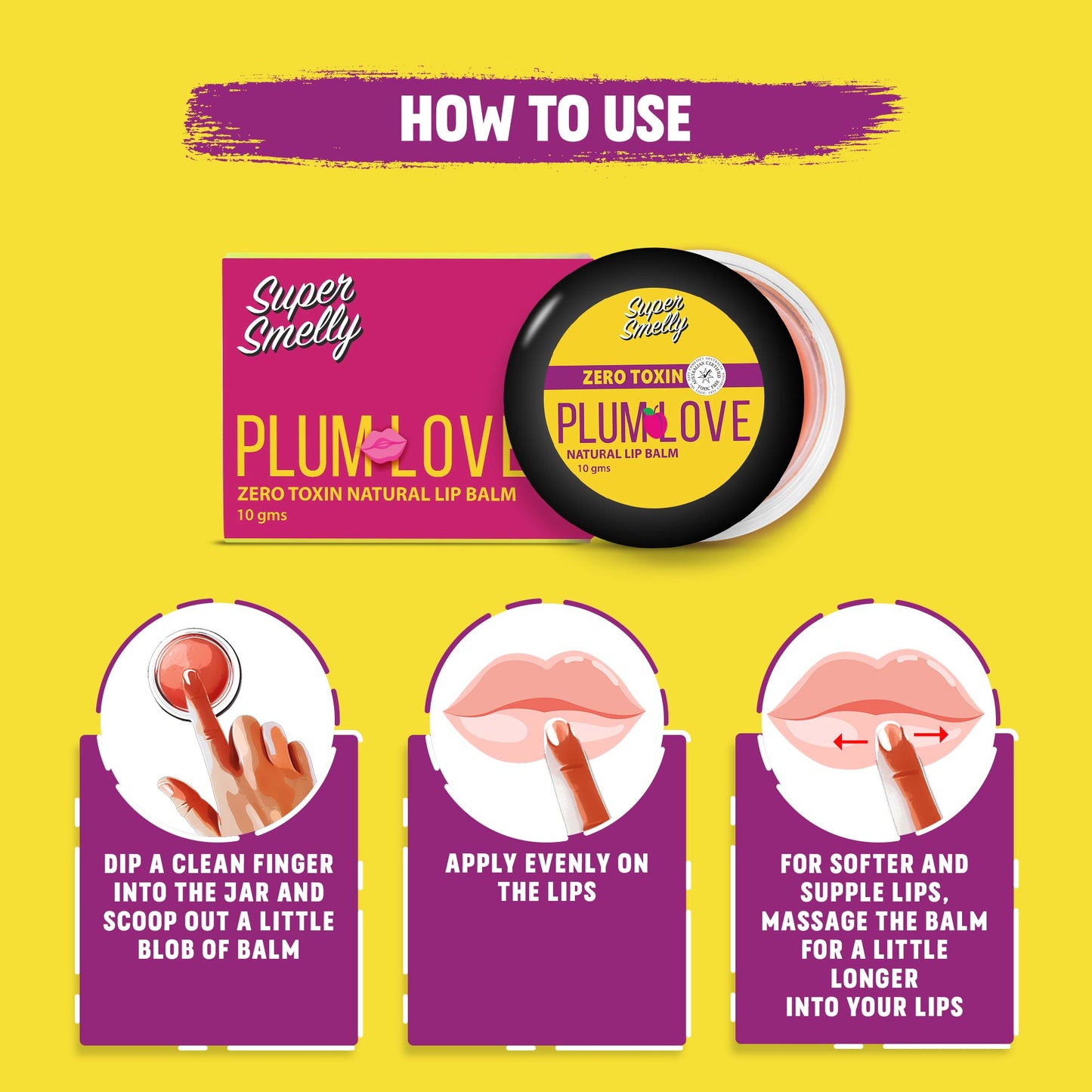 Super Smelly Lip Balm