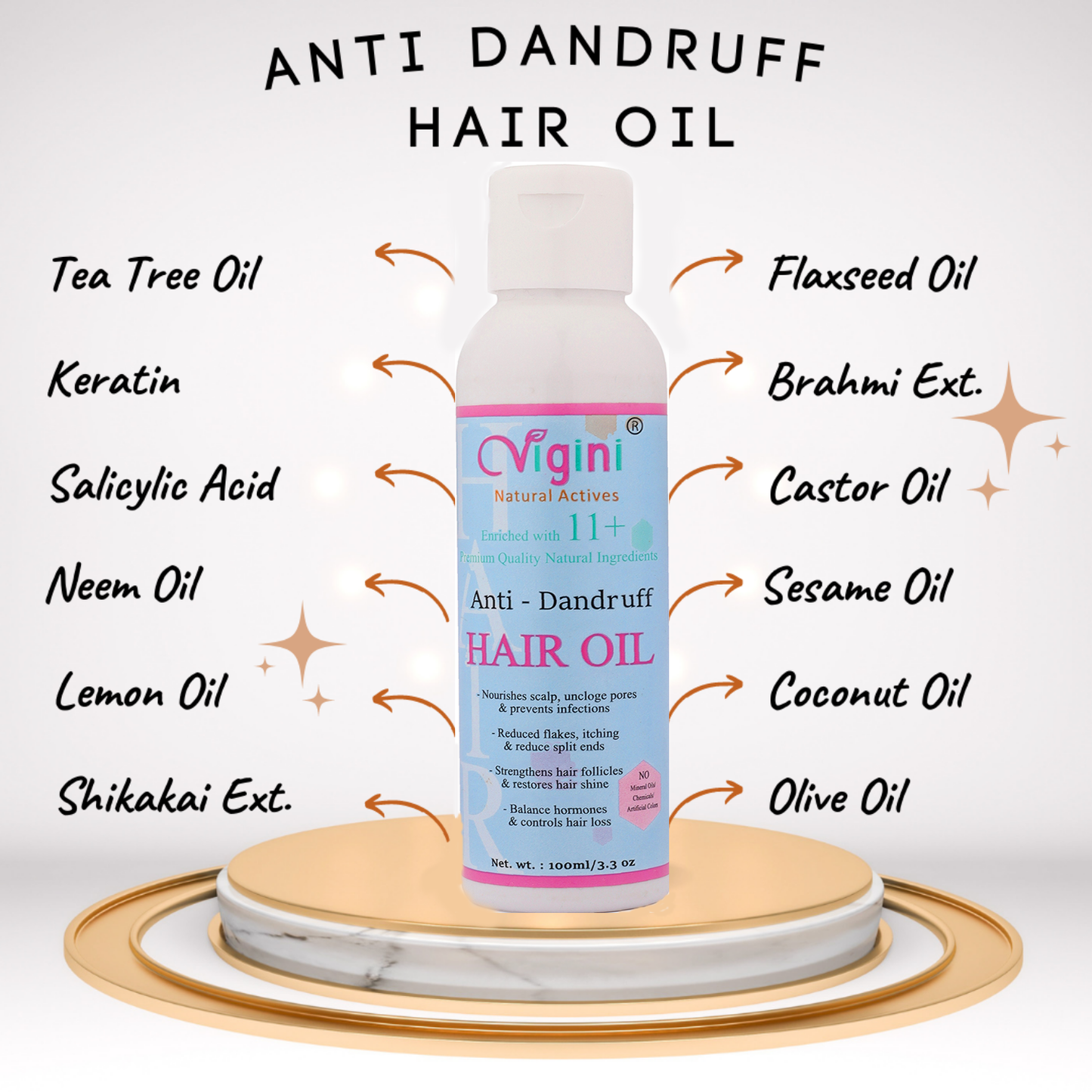 Anti-Dandruff Hair Oil