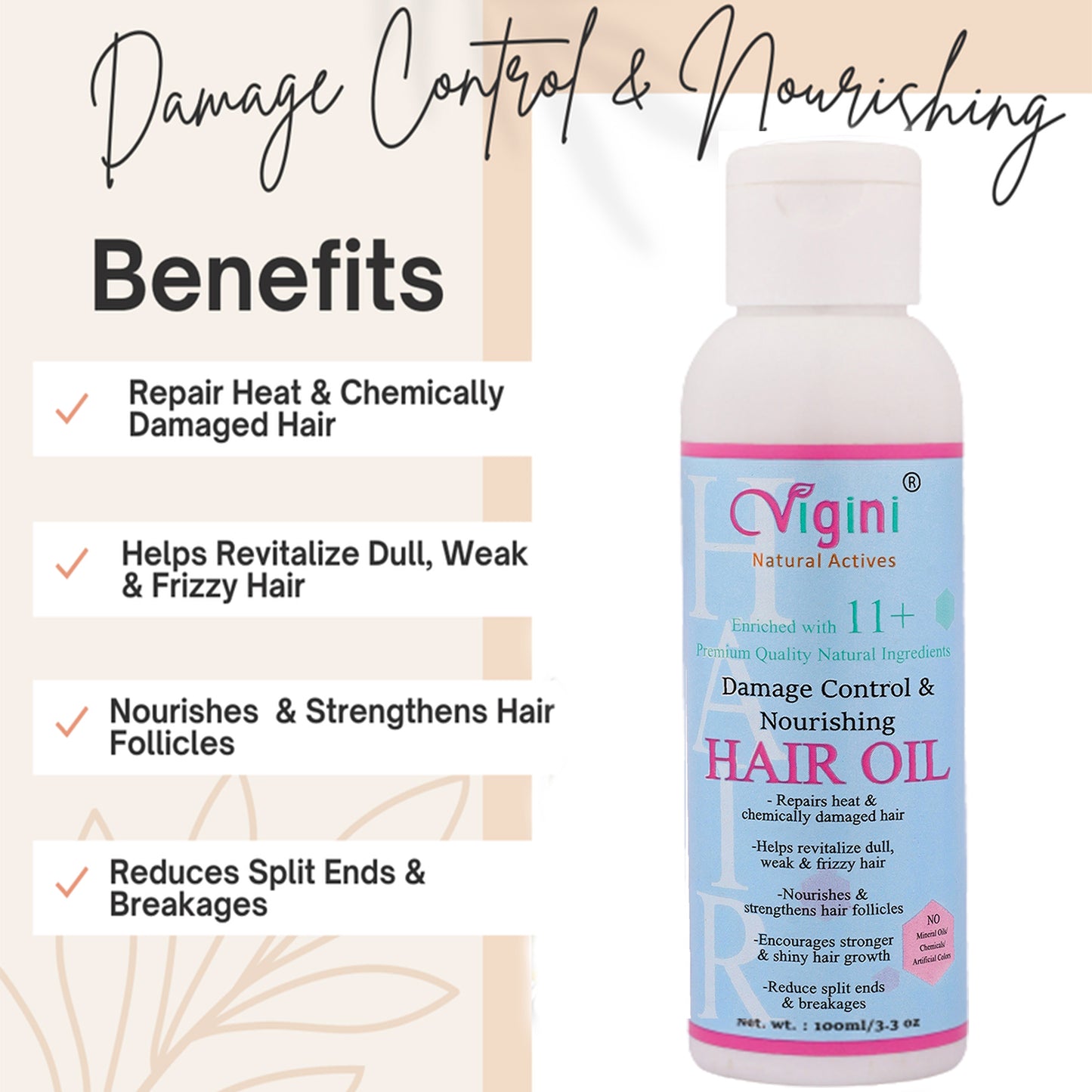 Damage Control & Nourishing Hair Oil