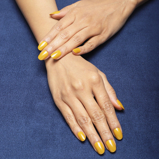 Lick Nail Mustard Yellow