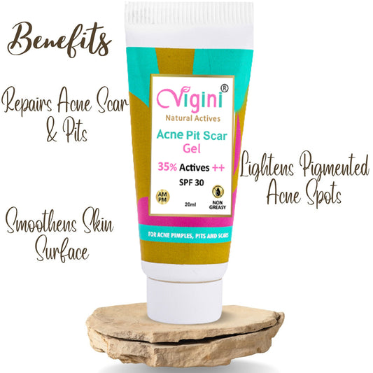 Acne Pit Scar Gel with SPF 30