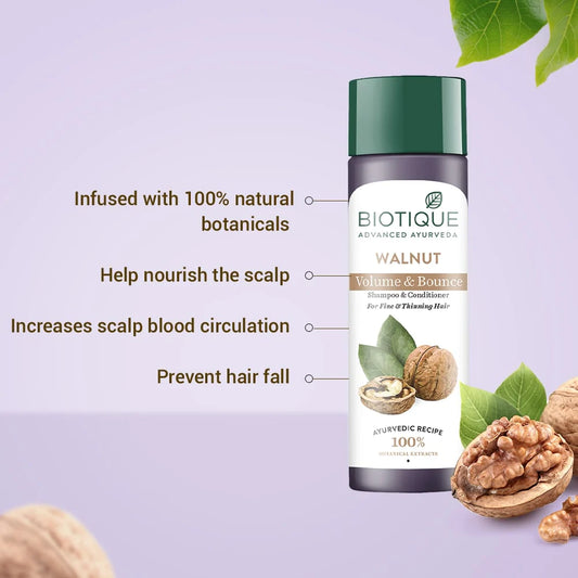 Walnut Volume & Bounce Shampoo