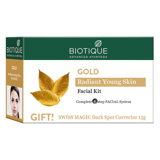 Gold Radiance Young Skin Facial Kit 5x10g+15g