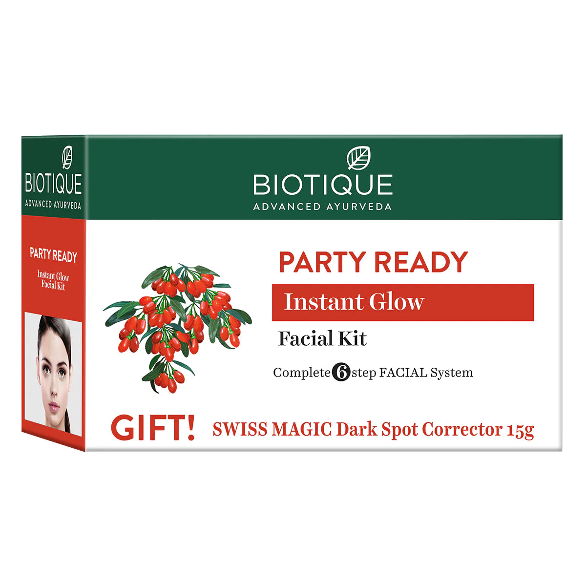 Party Ready Instant Glow Facial Kit (5x10g+15g)