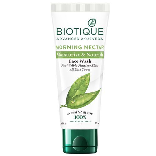 MORNING NECTAR MOISTURIZE & NOURISH FACE WASH FOR ALL SKIN TYPES