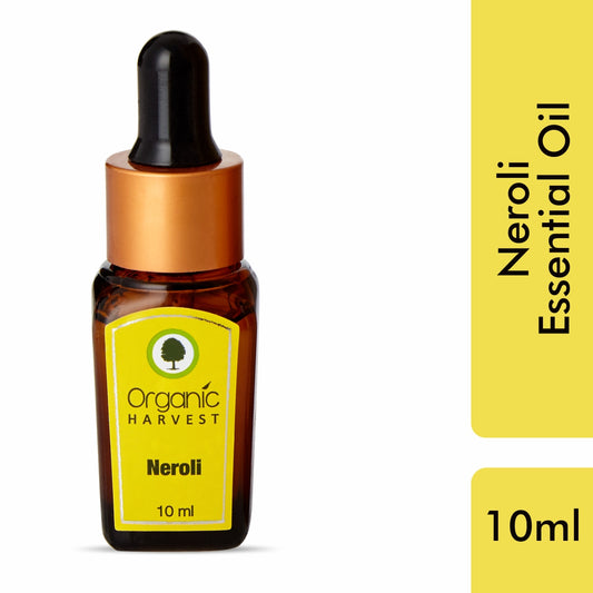 Neroli Essential Oil, For Skin Moisturization, Stress & Anxiety Reliever, Face, Hair Care, Excellent for Aromatherapy - 10ml