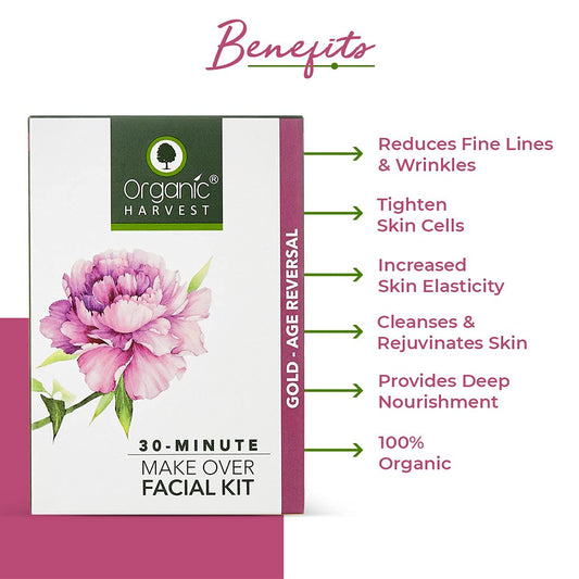Organic Harvest Facial Kit Gold