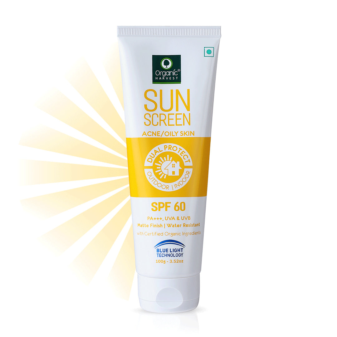 Oily Skin SPF 60 Sunscreen With Kakadu Plum, Acai Berry & Chia Seeds - 100gm