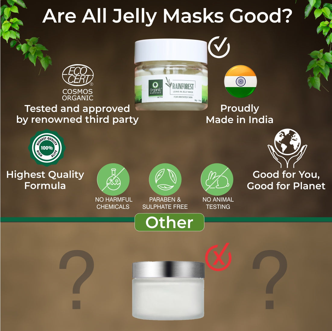 Rainforest Jelly Mask, 50gm