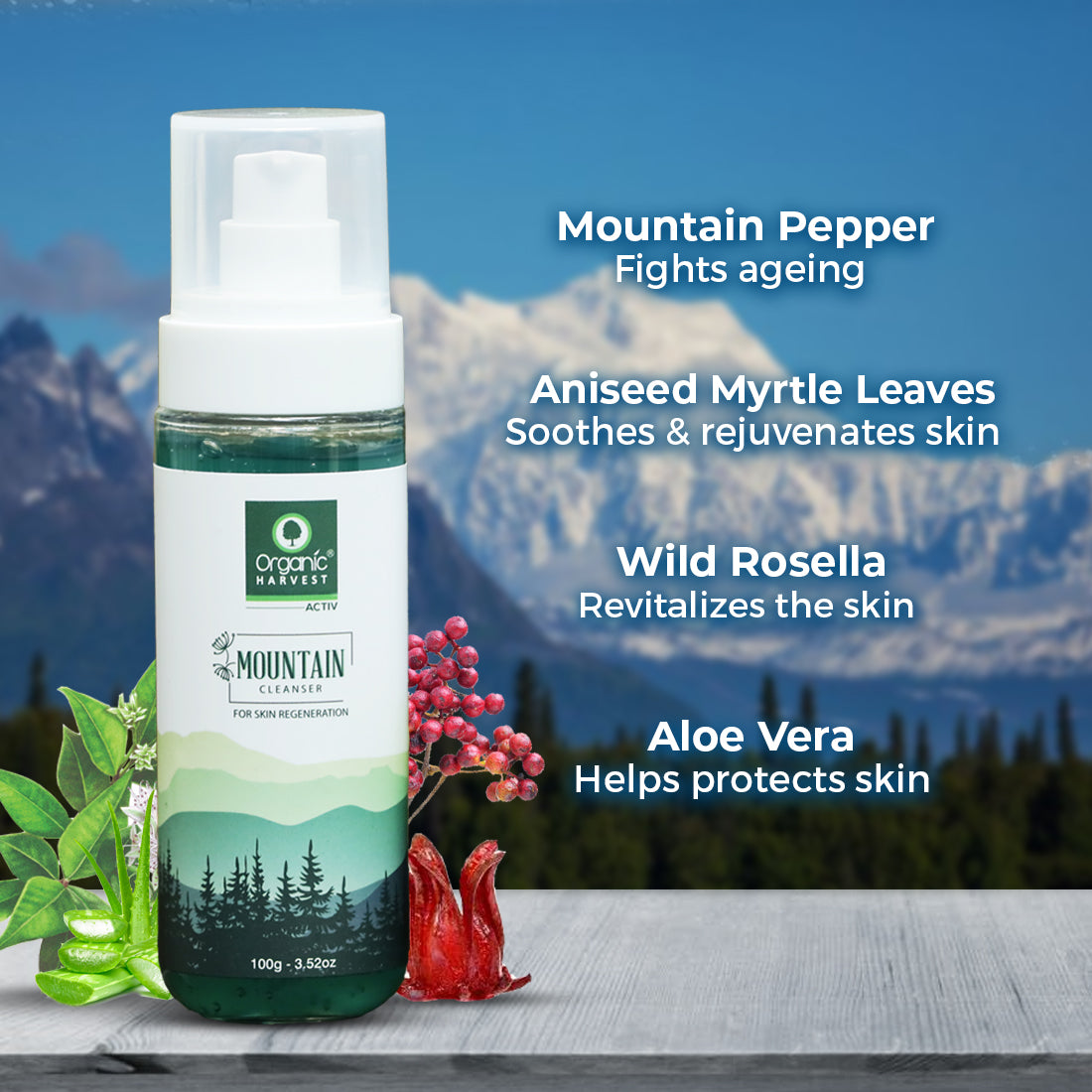 Mountain Range Cleanser, 100gm