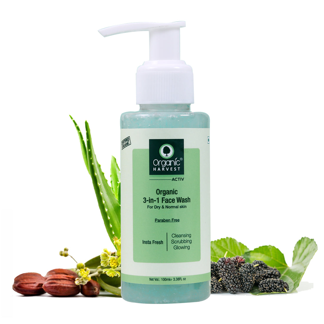 Organic Harvest Face Wash