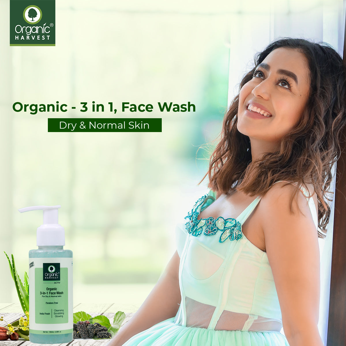 Organic Harvest Face Wash