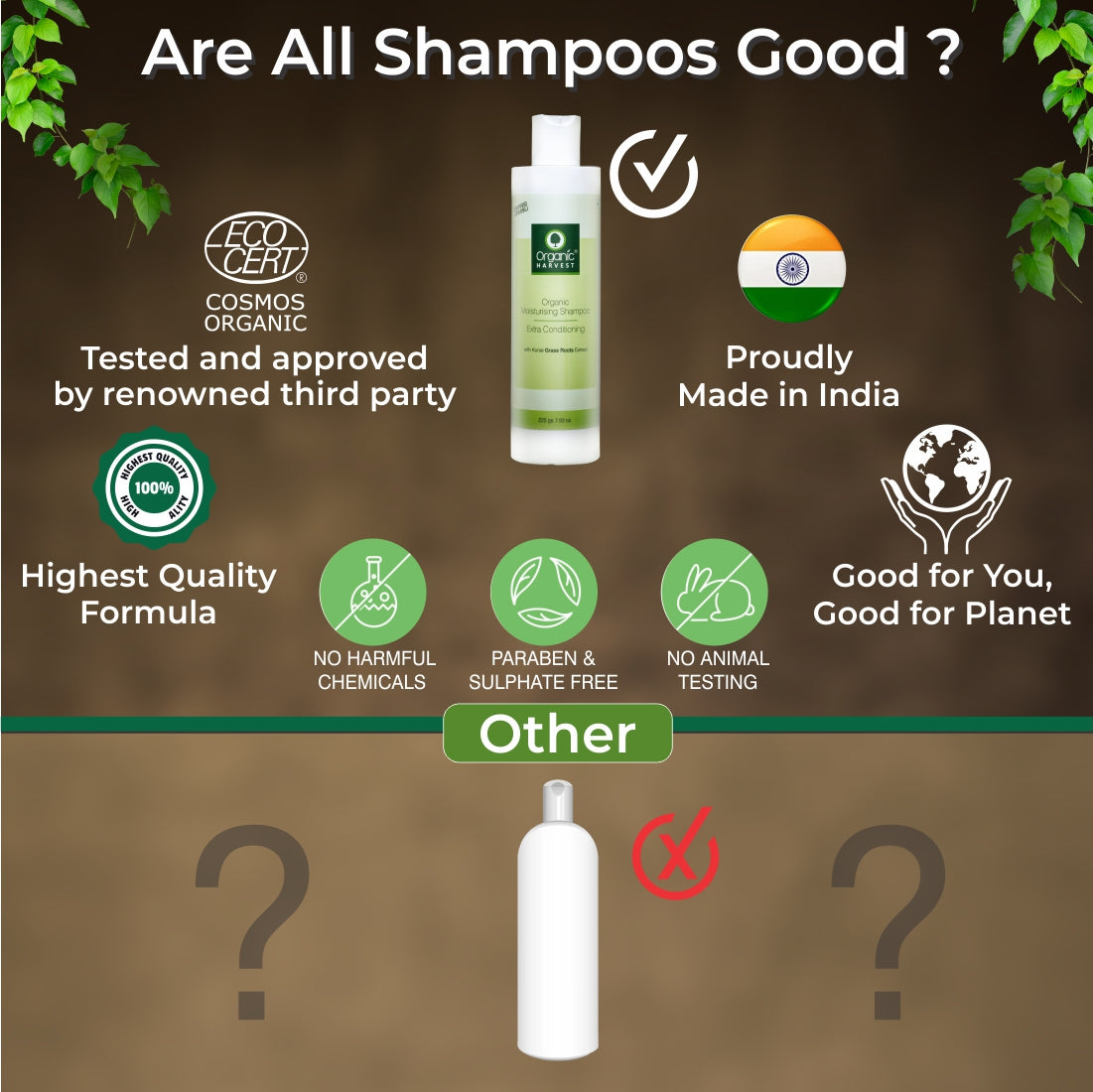 Extra conditioning shampoo