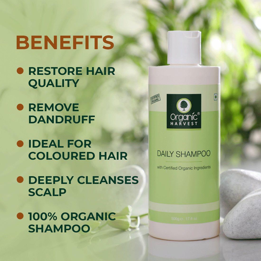 Organic Harvest Daily Shampoo Sugatra