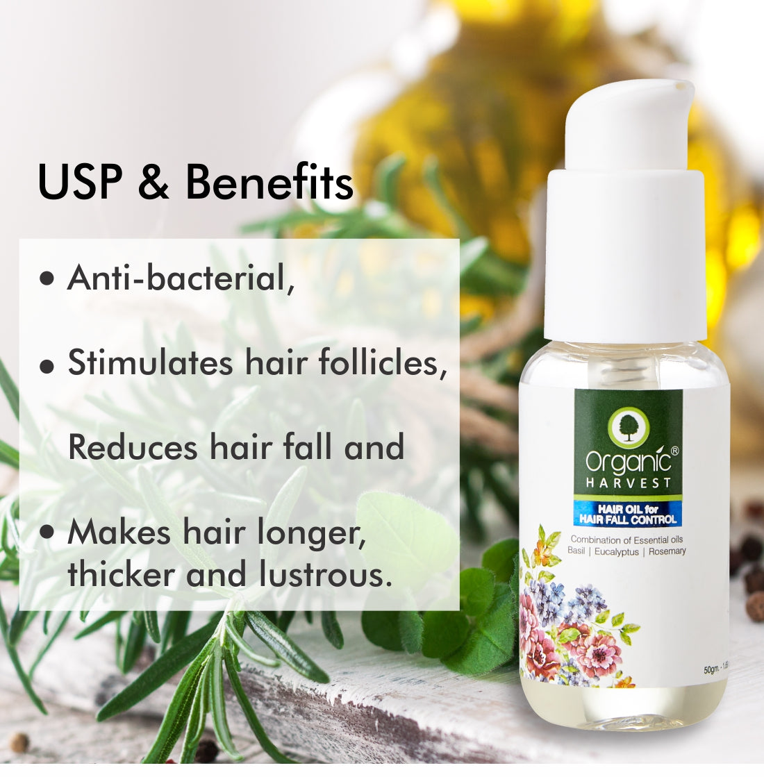 Organic Harvest Hair Oil