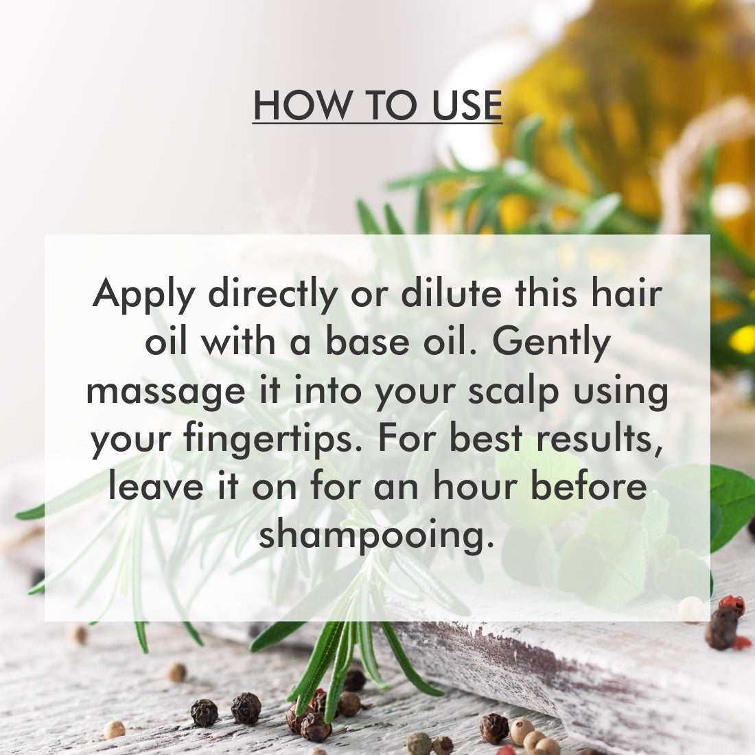 Organic Harvest Hair Oil