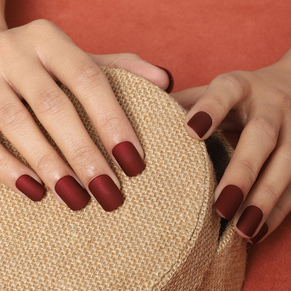 Lick Nail Matte Classic Maroon