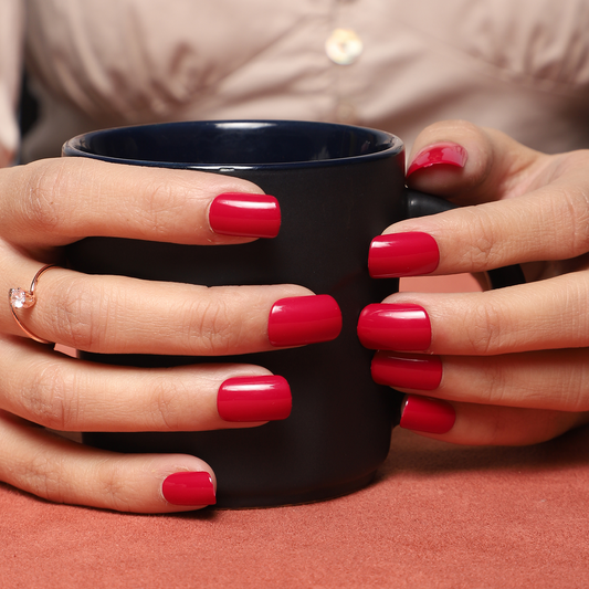 Lick Nail Deep Red