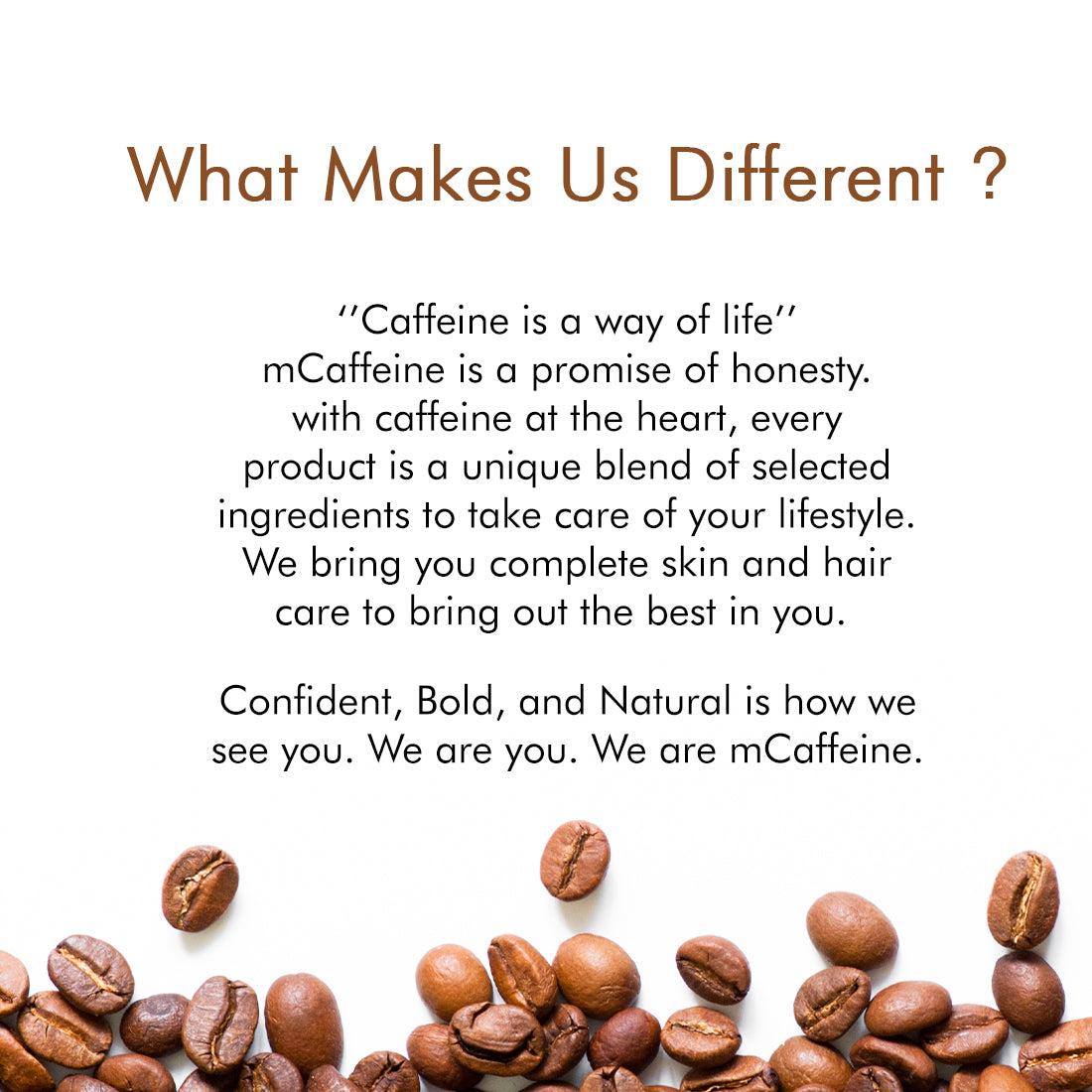 mCaffeine Coffee Face Care