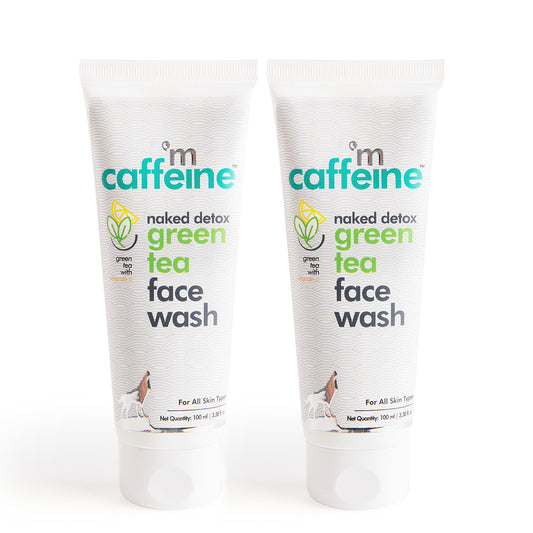 mCaffeine Green Tea Face Wash