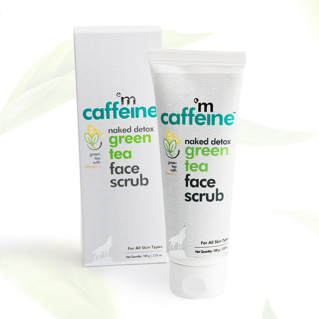 mCaffeine Green Tea Face Scrub