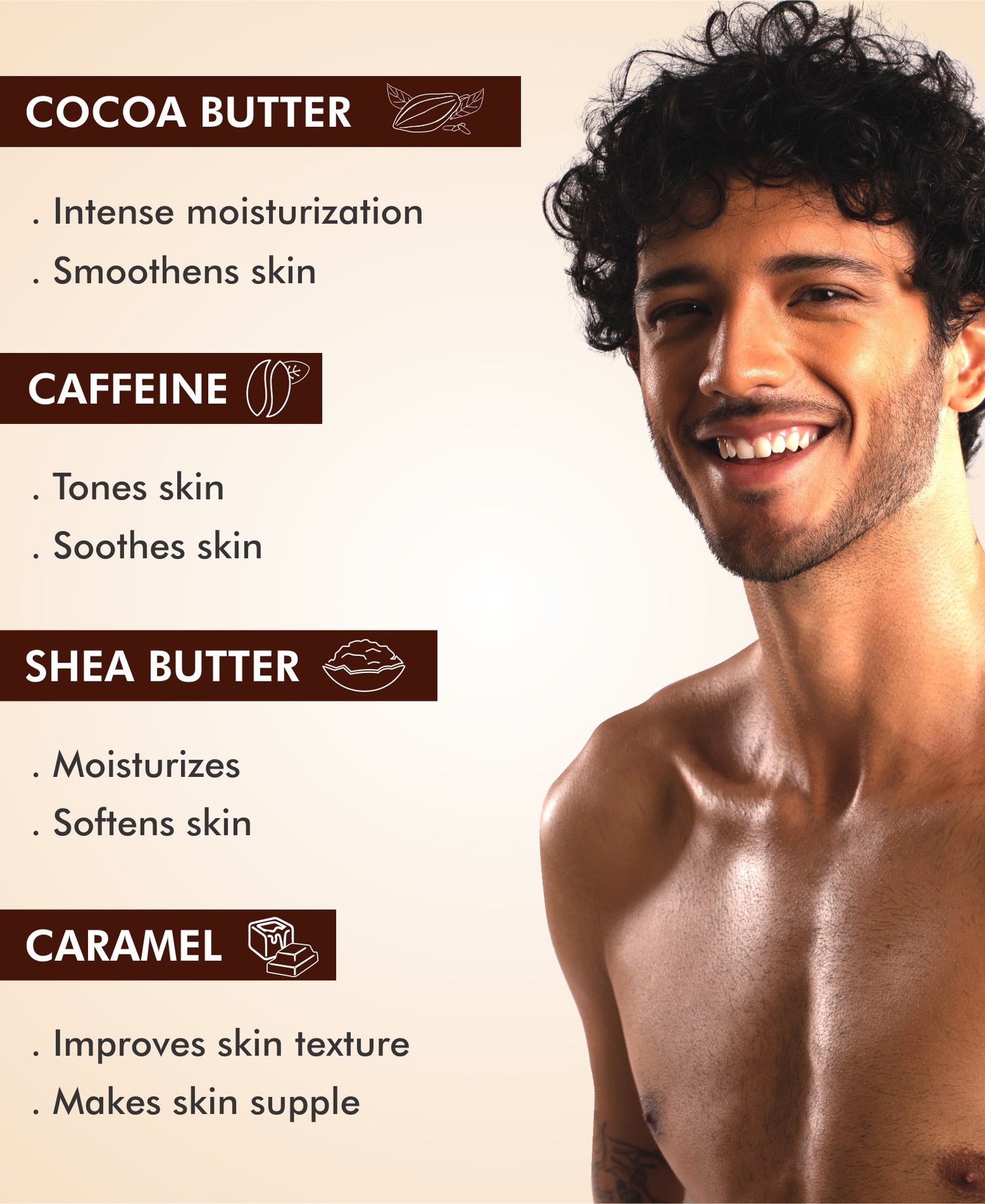 mCaffeine Choco Body Lotion