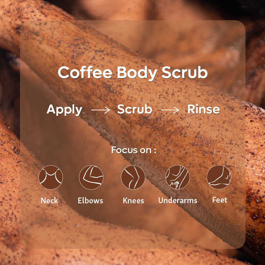 mCaffeine Coffee Hero Scrubs Combo