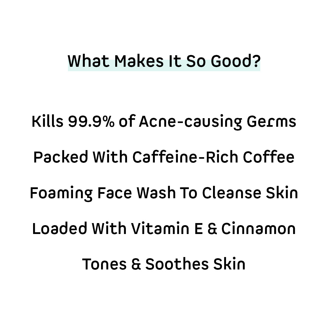 mCaffeine Face Wash