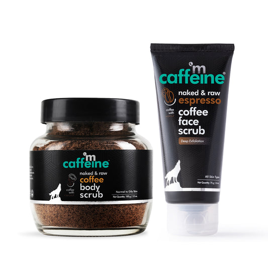 mCaffeine scrub kit