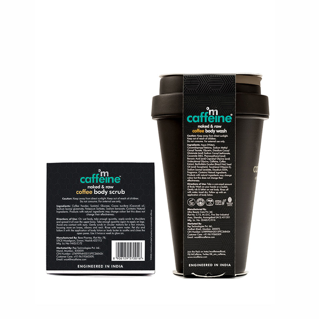mCaffeine Coffee Body Exfoliation Kit