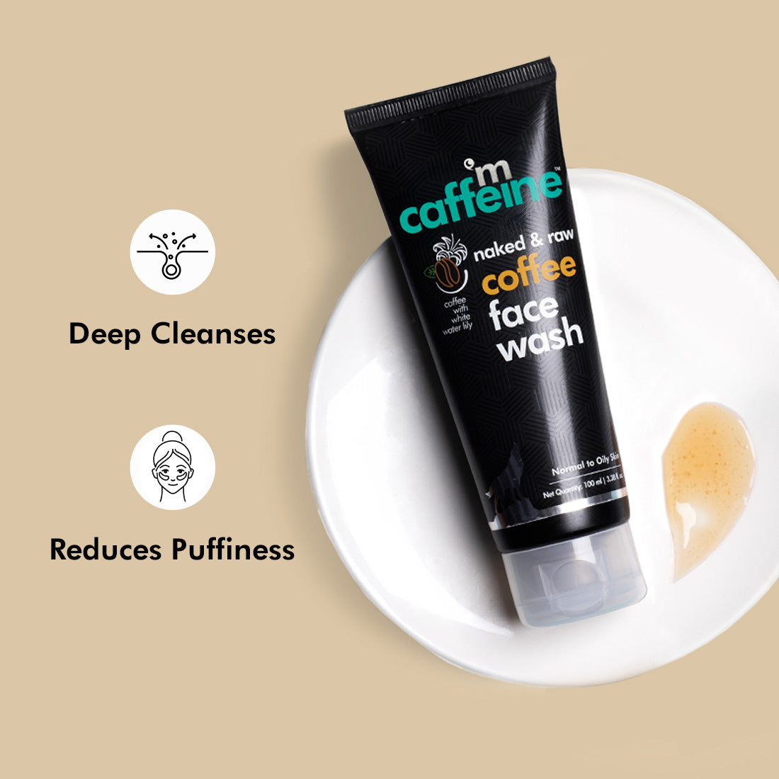 mCaffeine Coffee Cleanse & Protect SPF 50+++ Routine