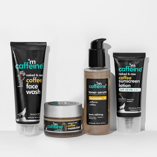 mCaffeine Daily Skin Tonic Kit with SPF 50