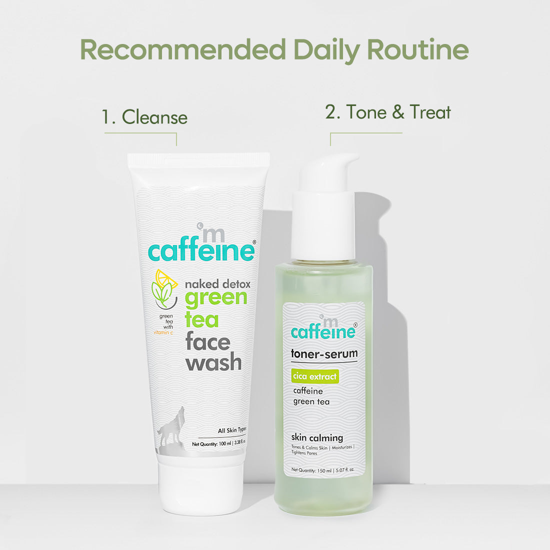 mCaffeine Skin Calming Routine