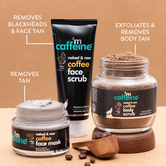 mCaffeine Coffee De-Tan Kit