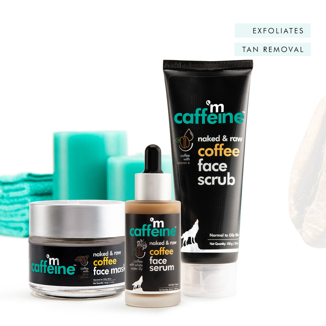 mCaffeine De-Tan Face Polishing