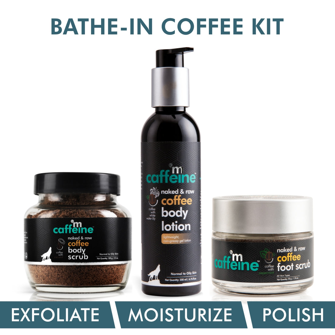 mCaffeine Bathe-in Coffee Kit